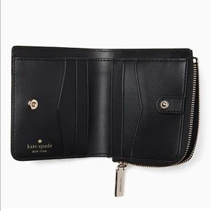 Kate Spade small I-zip bifold wallet NWT